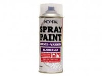 Mondial Spraypaint Blanke lak 400 ml.