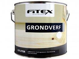 Fitex Grondverf 2,5L Wit.