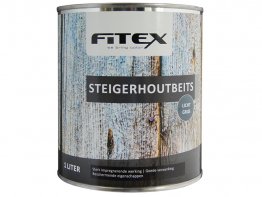 Fitex steigerhoutbeits licht grijs 1L