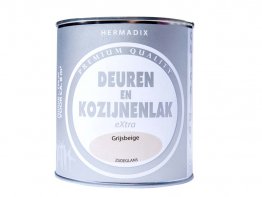 Hermadix Deuren en Kozijnenlak Grijsbeige 0,75L