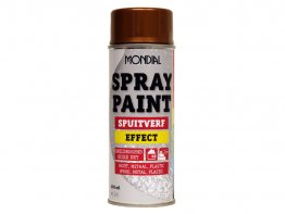 Mondial Spraypaint 400 ml. Effect antiek goud