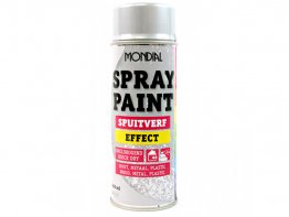 Mondial Spraypaint 400 ml. Effect zilver